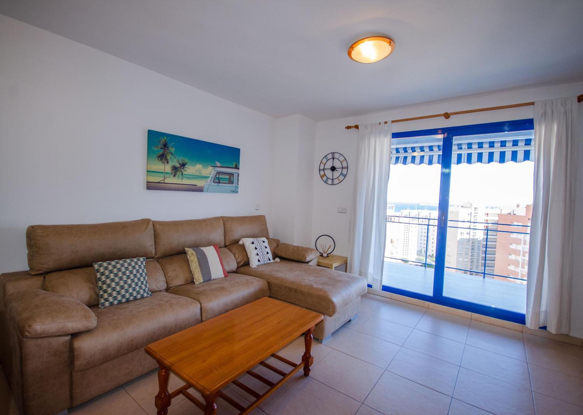 Cala Vent Mar Y Sol Poniente Beach Benidorm Bagian luar foto
